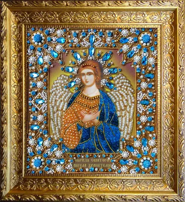 Икона Ангела Хранителя и младенец 14х14см для ребенка девочке в подарок  (ID#730616275), цена: 2623.25 ₴, купить на Prom.ua