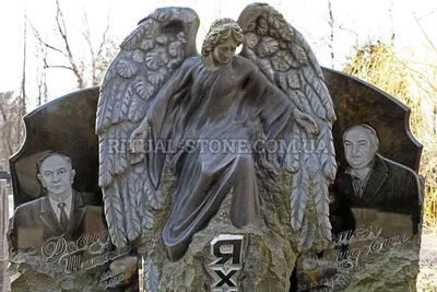 Памятники с ангелом: фото, цена, изготовление в Киеве и Украине