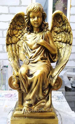 Скульптуры ангелов для памятников на кладбище под заказ - 270000 грн,  купить на ИЗИ (10867165)