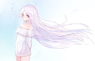 Лучшие аниме девушки с белыми волосами! | ☆AnimeForever☆ | Дзен
