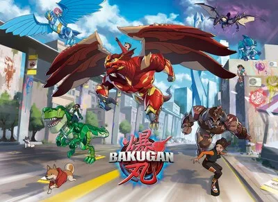 Amazon.com: Bakugan Ultra, Dragonoid, 3-inch Collectible Action Figure and  Trading Card, for Ages 6 and Up : Everything Else