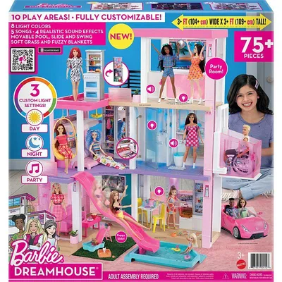 Современный Дом Мечты Barbie (GRG93) купить в интернет магазине с доставкой  по Украине | MYplay