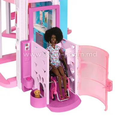 Купить игровой набор Барби Современный Дом мечты Barbie Dreamhouse Playset  with Pool, Slide and New Elevator