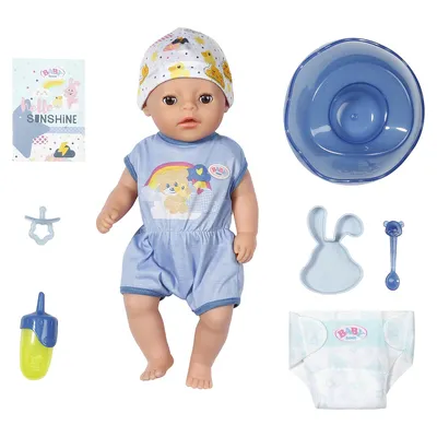 Куклы Беби Бон Эмили и игра больница для малышей — Моем игрушки, лечим и  убаюкиваем Baby Born - YouTube