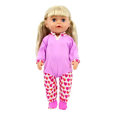 Купить Интерактивная кукла Беби бон в голубом халате с посудой (Baby Born  32 cм) недорого в интернет-магазине Gigatoy.ru