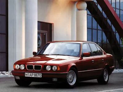 BMW 5-Series рестайлинг 1994, 1995, седан, 3 поколение, E34 технические  характеристики и комплектации