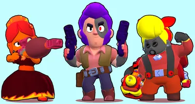 Brawl Stars PNG. All characters — Download in PNG