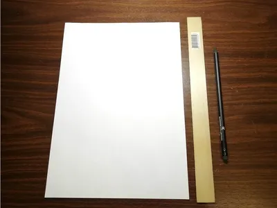 Лист бумаги и карандаш на старом деревянном столе. Стоковое Фото -  изображение насчитывающей текстура, естественно: 37846360