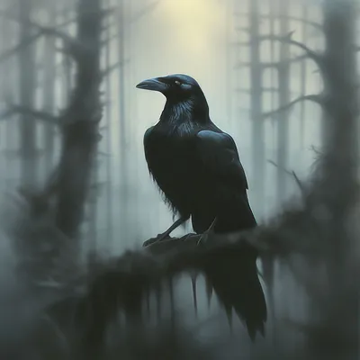 Черный ворон: 3 любопытных особенности в поведении хищной птицы | Заметки о  животных | Дзен