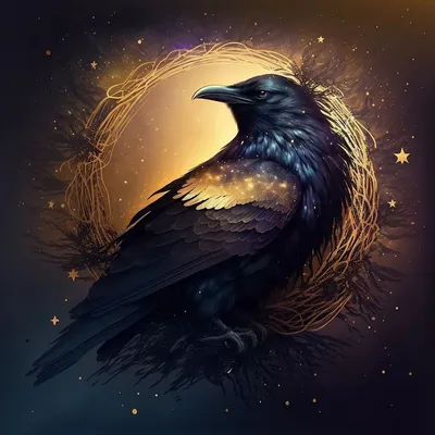 Портрет черного ворона стоковое изображение. изображение насчитывающей ворон  - 200966499