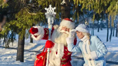 Дед Мороз и Снегурочка - ПА Карабас