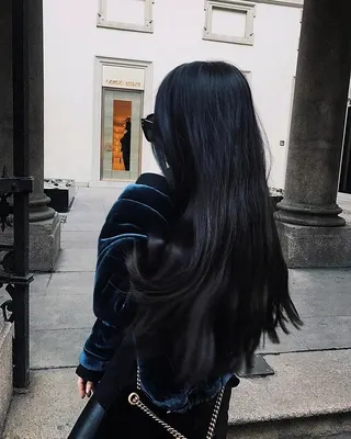 Девушка с черными волосами - 70 photo