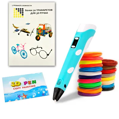 Купить Экологичный PLA Пластик для 3D-Ручки: Набор из 6 Цветов | 3D4U