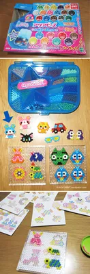 Make a colourful bookmark with Aquabeads - the-gingerbread-house.co.uk