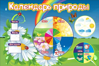 Календарь природы в детском саду (арт.ДСКП-06) купить в Барнауле с  доставкой: выгодные цены в интернет-магазине АзбукаДекор
