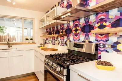 Цвет стен на кухне: в какой цвет покрасить, если кухня белая - 21 фото