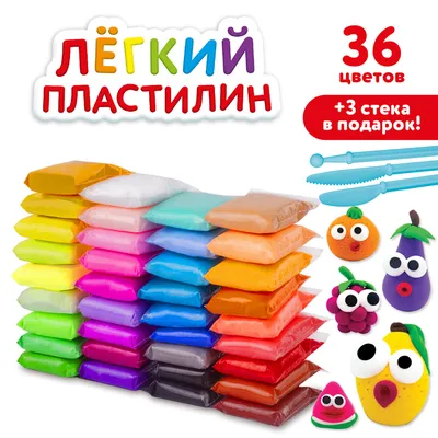 Набор для лепки из легкого пластилина Мульти-Пульти «Машинка» - купить в  Москве оптом и в розницу в интернет-магазине Deloks