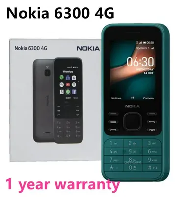 Nokia 6300 (2007) — phone review - YouTube