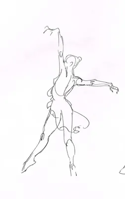 Одна женщина рисунка отдельной строке прекрасная балерина. Красивый стиль  движения танцев шоу артиста балета. Танцы характера женщ Иллюстрация  вектора - иллюстрации насчитывающей минималистский, скачка: 204767982