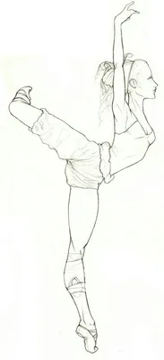 Танцы рисунок карандашом для срисовки - 49 фото