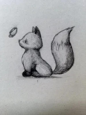 Рисунки милашки животные легкие карандашом для начинающих (49 фото) »  рисунки для срисовки на Газ-квас.ком