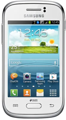 Смартфон Samsung Galaxy Young Duos GT-S6312 white