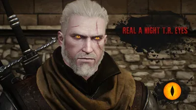 В Witcher 3 добавили реалистичные глаза, которые сложно отличить от  настоящих