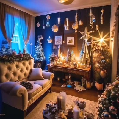 Как украсить квартиру в холода: зимний декор дома — фото и идеи —  Roomble.com