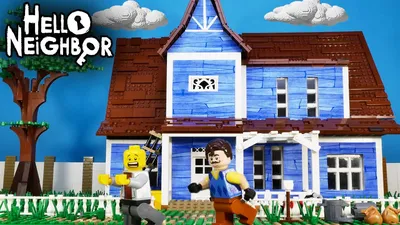 LEGO Neighbor House MOC / Hello Neighbor Game - YouTube