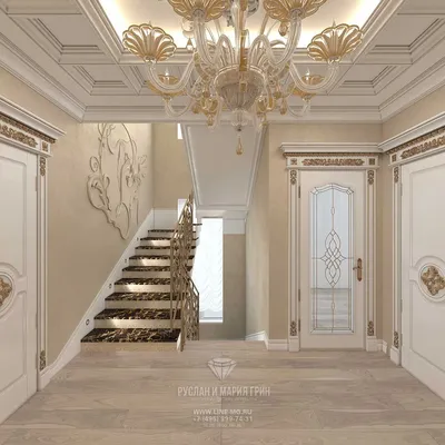 Дом внутри в белом стиле красивый,…» — создано в Шедевруме