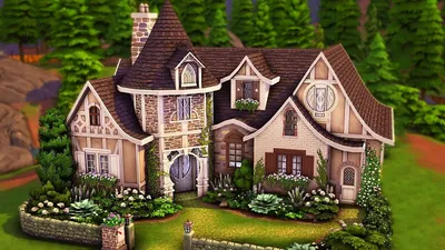 The Sims 4: Строительство - Семейный дом - YouTube