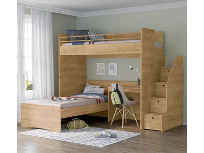 Купить Каркас двухъярусной кровати MYDAL 204.676.29 IKEA (ИКЕА МИДАЛ) ᐈ  DODOMY ᐈ в УКРАИНЕ