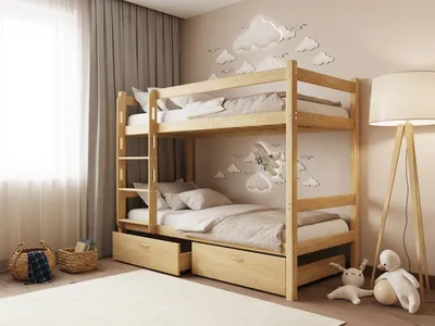 Двухъярусная кровать Мартина 80х200 купить за 12090 руб. в интернет  магазине с доставкой в Москва и область и сборкой