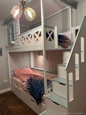 Двухъярусная кровать Фиеста-Мебель Дуэт 80х160 см - купить в Москве по цене  от 39440 ₽ в интернет-магазине