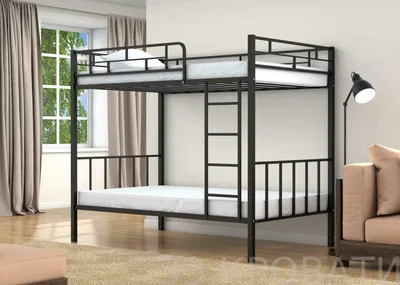 Двухъярусная кровать из сосны Теона-2 купить в интернет-магазине Магсэйл -  53865 руб.