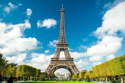 Париж с Эйфелевой башни: 85 фото