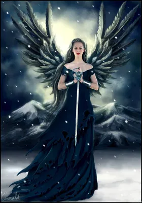 Angel Girl Warrior Fantasy 4K Wallpaper #4.3094