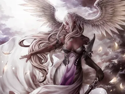 PNG Fantasy angel adult representation. | Free PNG - rawpixel