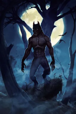 ArtStation - Moonsworn Terror | Dark Fantasy Werewolf