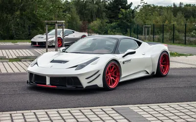 Prior Design Reveals New White Ferrari 458 Italia - GTspirit