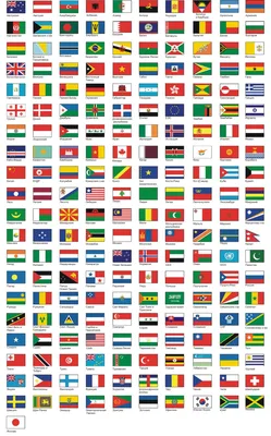 Картинки флаги стран мира фотографии