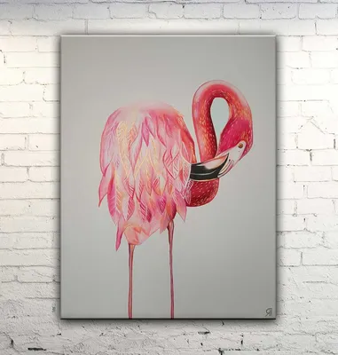 Картинки на тему #фламинго - в Шедевруме