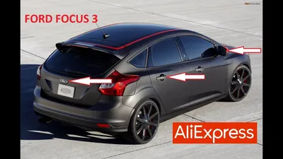 Спойлер Titanium Sport на Ford Focus 3