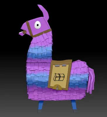 3D file LLAMA FORNITE / LOOT LAMA FORTNITE 🦙・Design to download and 3D  print・Cults