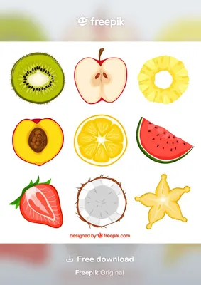 Легкие рисунки для срисовки фрукты - 71 фото