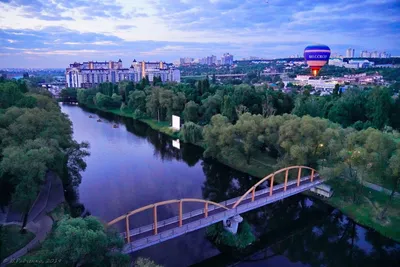 Центр города Белгород с высоты. Фотографии Белгорода - Россия