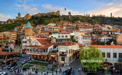 Центр города Тбилиси, Georgia Редакционное Стоковое Фото - изображение  насчитывающей кавказ, самомоднейше: 95312263