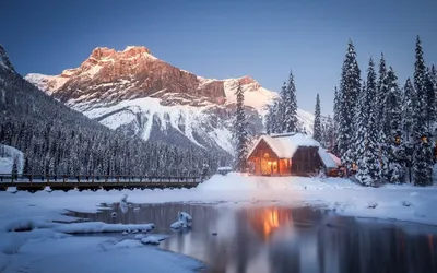 Красивые зимние горы (57 фото) - 57 фото