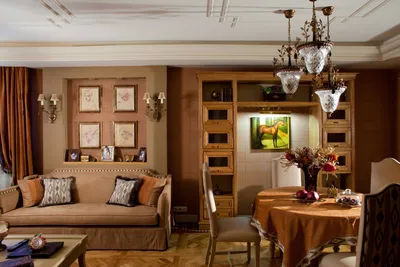 Дизайн гостиной комнаты - Заказать дизайн интерьера в Сургуте