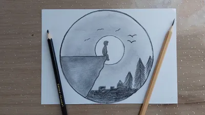 Рисунки карандашом для срисовки - YouTube